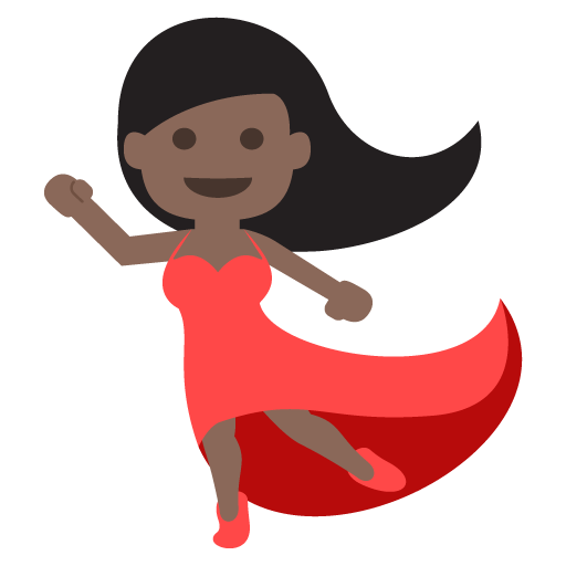راقصة: بشرة داكنة
