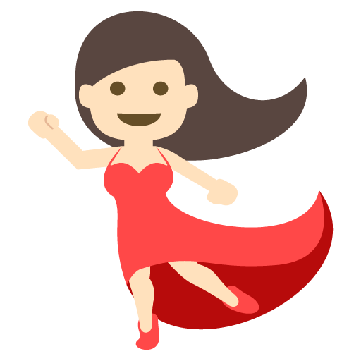 راقصة: بشرة فاتحة