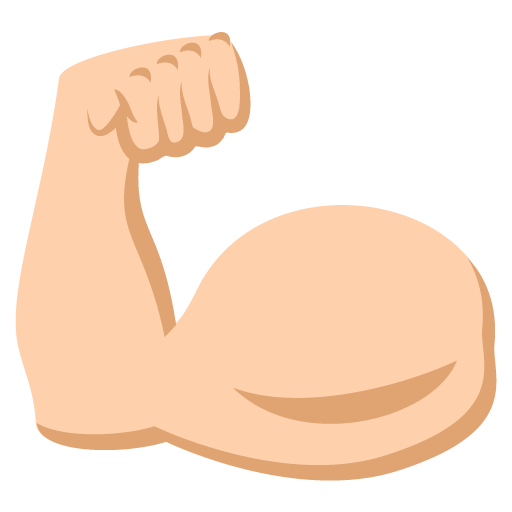 Napnutý biceps: Středně Světlý Odstín Pleti