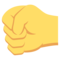 Pěst mířící doleva