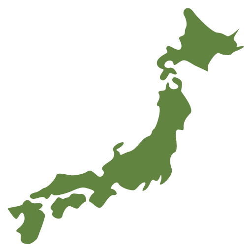 Mapa Japonska