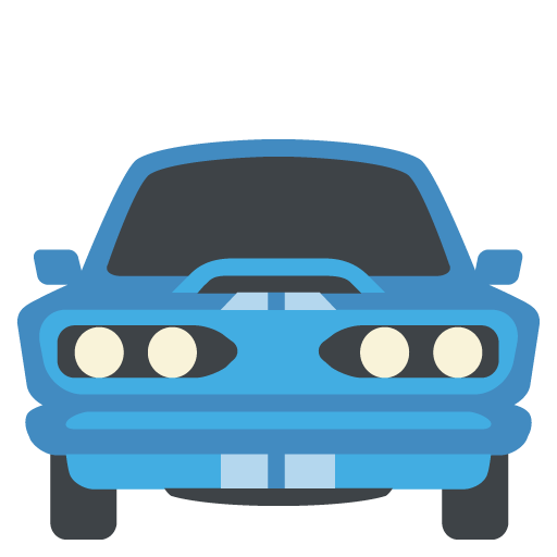 Přijíždějící automobil