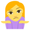 Osoba krčící rameny