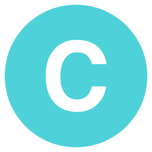 Symbol regionálního indikátoru Písmeno C