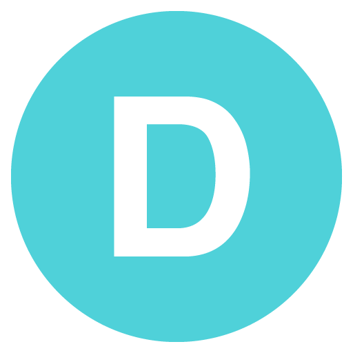 Symbol regionálního indikátoru Písmeno D