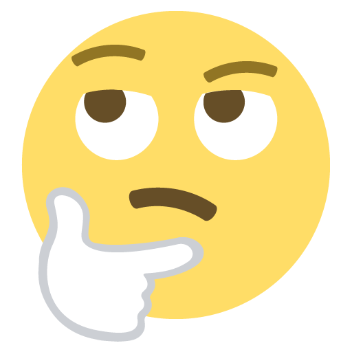 Přemýšlející obličej