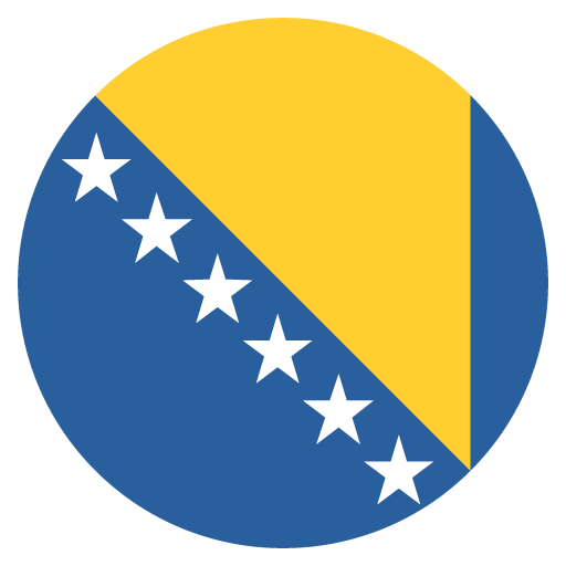 Vlajka: Bosna a Hercegovina