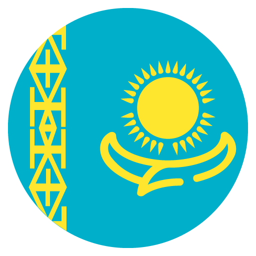 Vlajka: Kazachstán