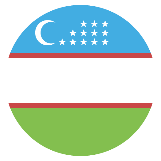 Vlajka: Uzbekistán