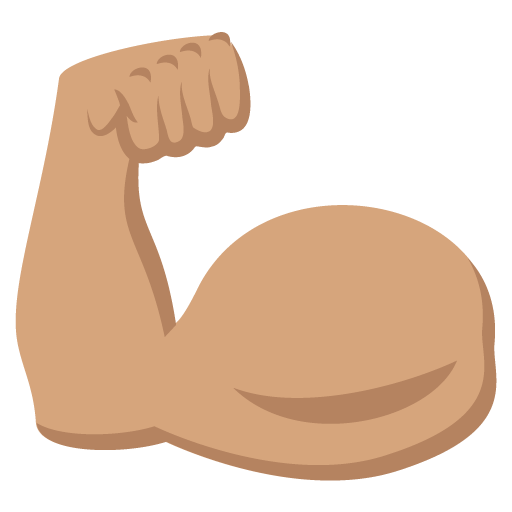 Napnutý biceps: Střední Odstín Pleti