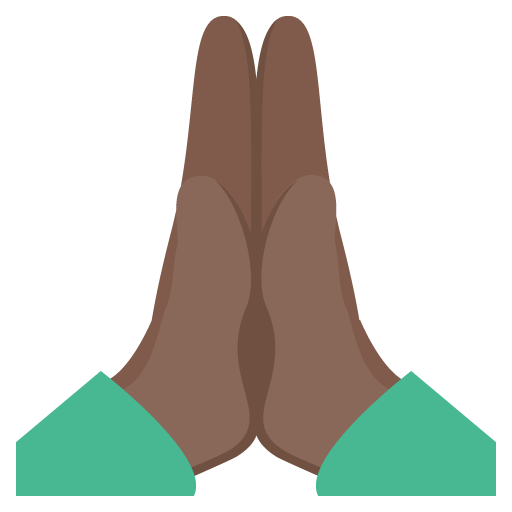 Sepjaté ruce: Tmavý Odstín Pleti