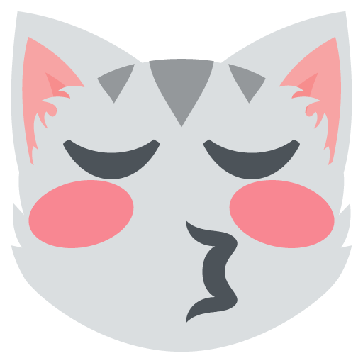 Líbající kočka