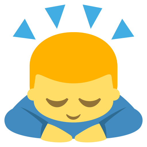 Klanící se osoba
