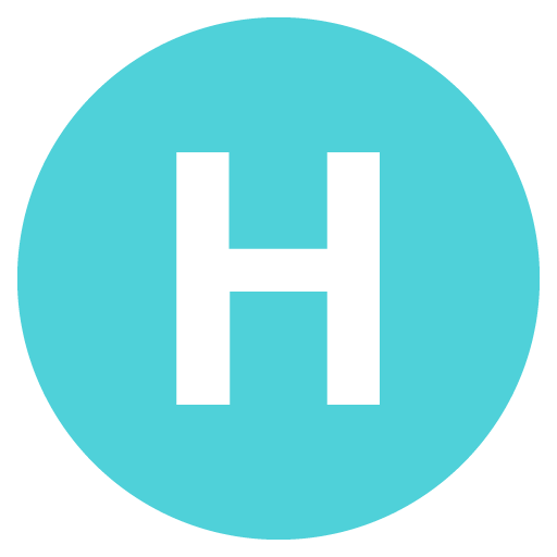 Symbol regionálního indikátoru Písmeno H