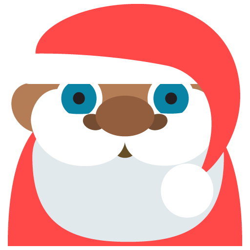Santa Claus: Středně Tmavý Odstín Pleti