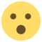 وجه بفم مفتوح