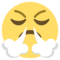 وجه بأنف يصدر بخارًا