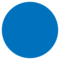 دائرة زرقاء
