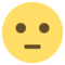 وجه محايد