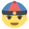 شخص بطاقية صينية