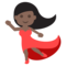 راقصة: بشرة داكنة