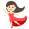 راقصة: بشرة فاتحة