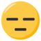 وجه بدون تعبير