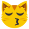 وجه قطة تقبّل