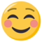 وجه مبتسم