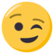 وجه يغمز
