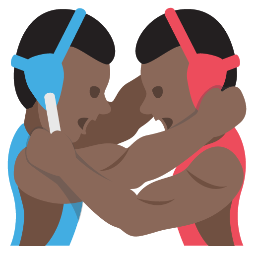 Борцы, Тип-6 для JoyPixels 3.0