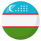 Vlajka: Uzbekistán