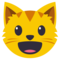 Šklebící se kočka