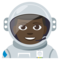 Muž astronaut: Tmavý Odstín Pleti