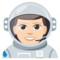 Muž astronaut: Světlý Odstín Pleti