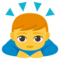 Muž se klaní