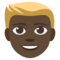 Muž: Tmavý Odstín Pleti, Blond Vlasy