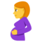 Těhotná žena