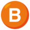 Symbol regionálního indikátoru Písmeno B