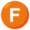 Symbol regionálního indikátoru Písmeno F