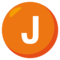Symbol regionálního indikátoru Písmeno J
