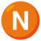 Symbol regionálního indikátoru Písmeno N