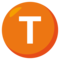 Symbol regionálního indikátoru Písmeno T