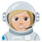 Astronautka: Středně Světlý Odstín Pleti