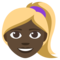 Žena: Tmavý Odstín Pleti, Blond Vlasy