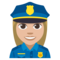 Policistka: Středně Světlý Odstín Pleti
