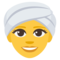 Žena s turbanem na hlavě