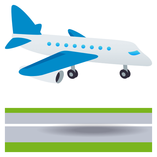 Avião Aterrissando