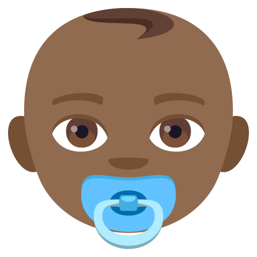 Bebê: Tom de Pele Médio-Escuro