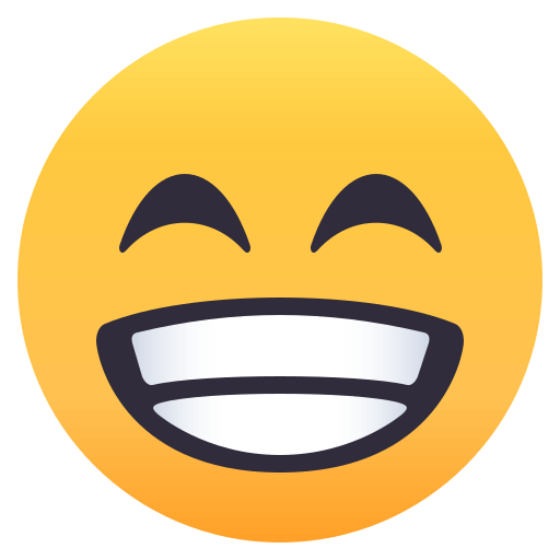 Rosto Contente Com Olhos Sorridentes